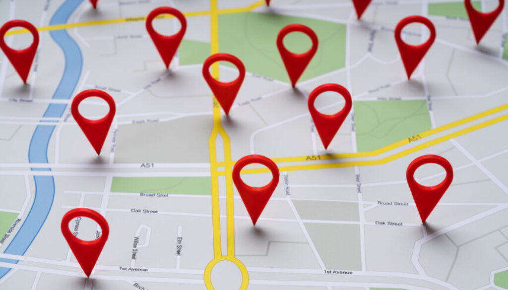 Map of Local Businesses